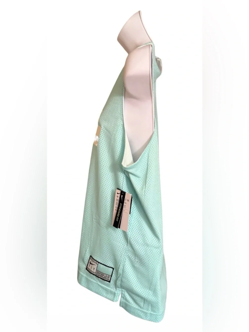 Nike Fly Reversible Basketball Jersey NWT Women’s Medium Mint Cream Mesh
